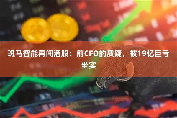 斑马智能再闯港股:前CFO的质疑,被19亿巨亏坐实