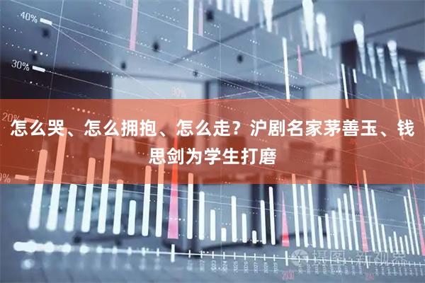 怎么哭、怎么拥抱、怎么走？沪剧名家茅善玉、钱思剑为学生打磨